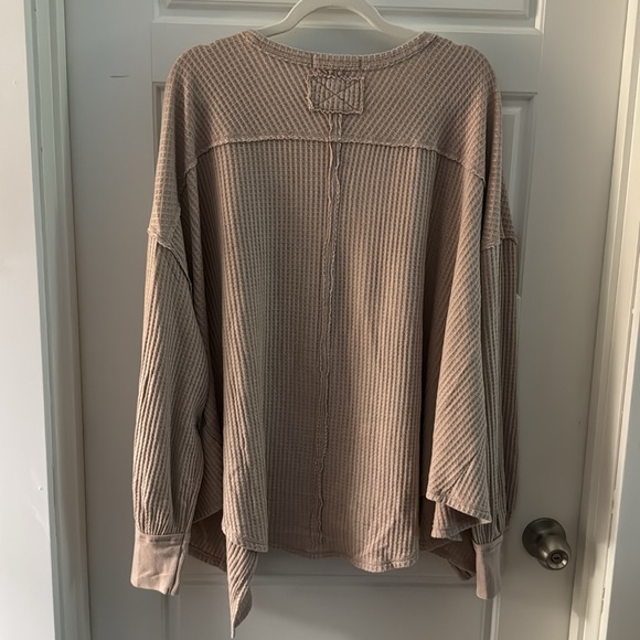 We the Free Coraline V Neck Thermal Shirt - Picture 6 of 8